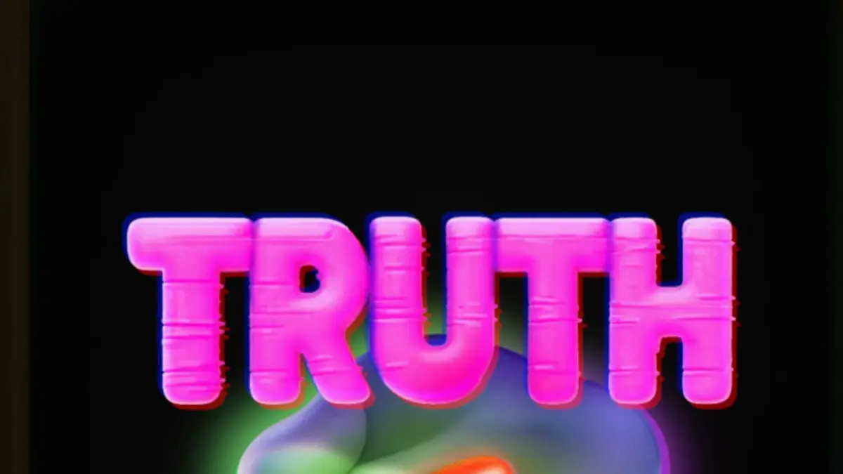 Tampilan layar slot Truth dengan tema konspirasi retro dan bunker rahasia.